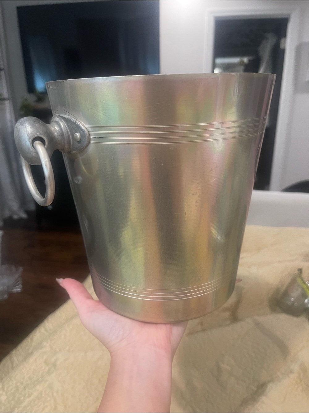 Bourgeat made in France Ice Bucket- vintage